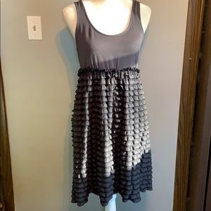 Black Ruffle Dress